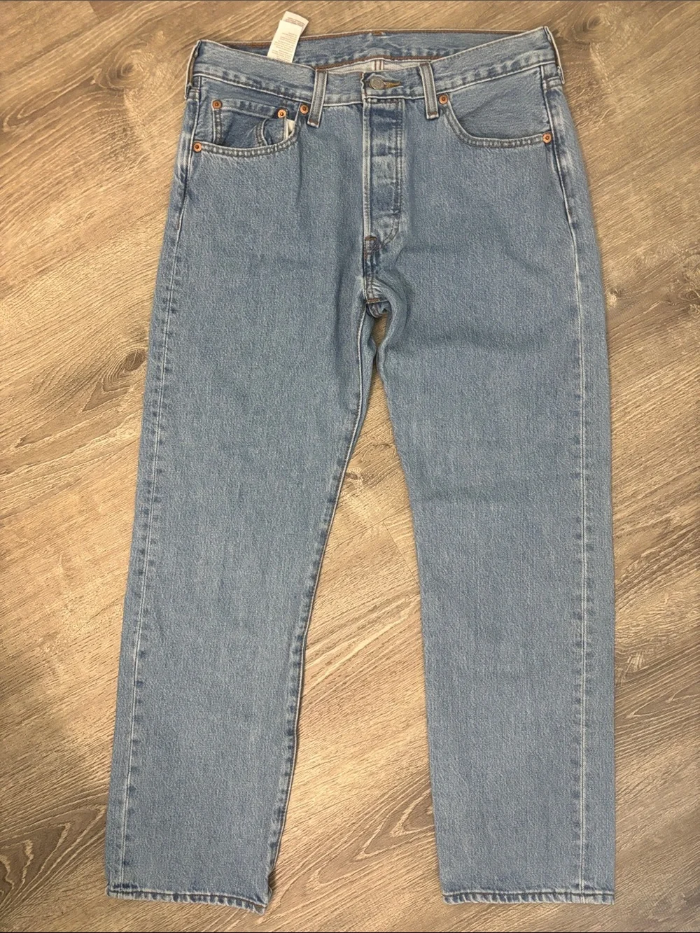 Levi’s 501 Button Fly 32x30 Light Blue Men’s Jeans 100% Cotton